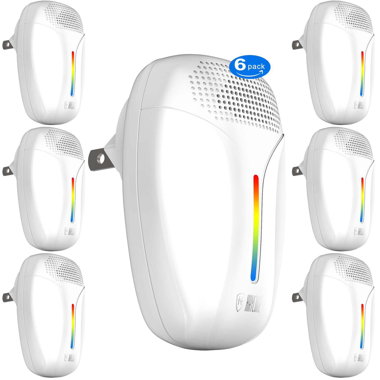 Haycone ultrasonic repeller kitchen setup shows convenient plug-in placement.