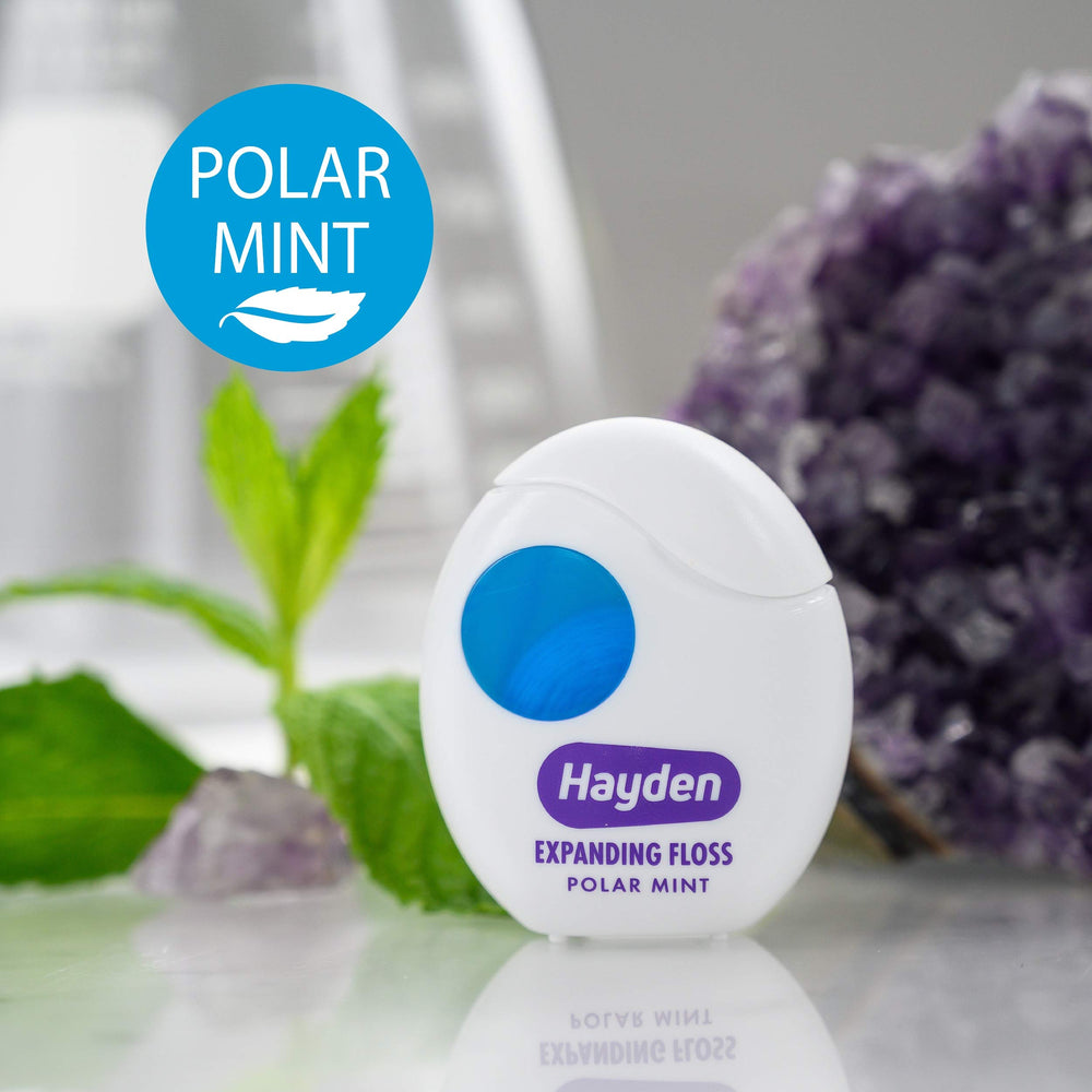 Hayden Expanding Dental Floss vegan and PFAs-free for responsible care