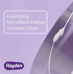 Close-up of Hayden Expanding Dental Floss woven fibers for gentle care