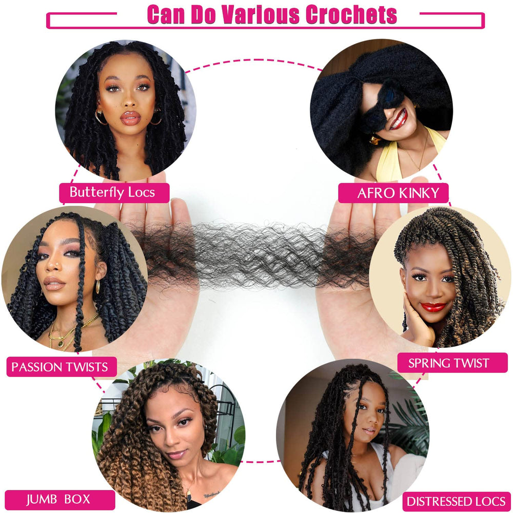 Hbegant spring twist hair wrap style for soft locs visualization