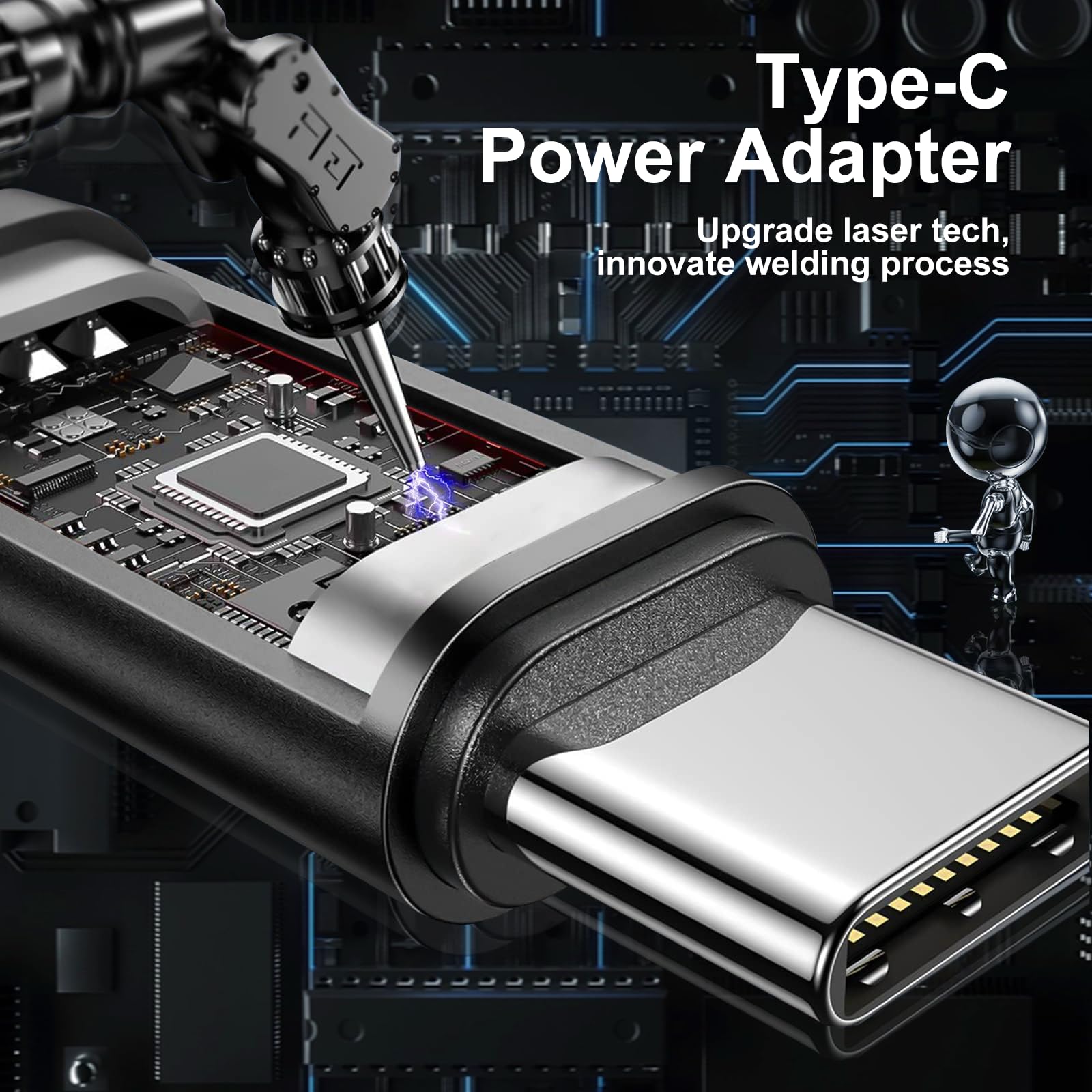 HBONY charger fuels Inspiron and Chromebook 3100 for classroom and travel.