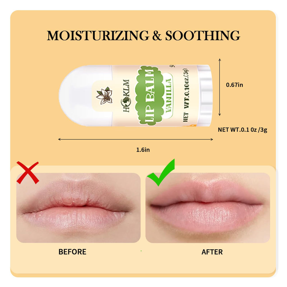 HCKLM mini lip balm mint flavor refreshing hydration