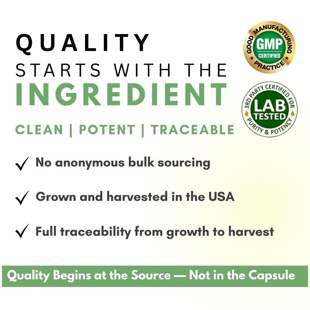 HCL Herbal Code Labs COA certificate closeup ensuring transparency and quality