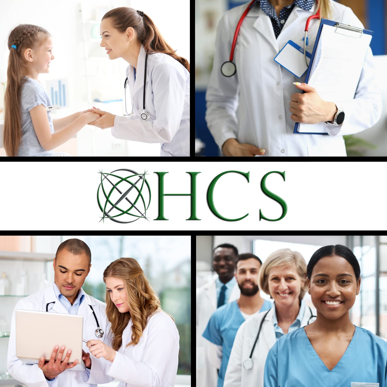 HCS blue stethoscope includes extra diaphragm for additional exam options.