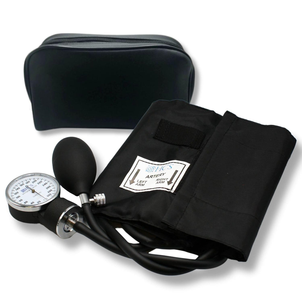 HCS Medical Solutions XL BP cuff with carrying case for travel