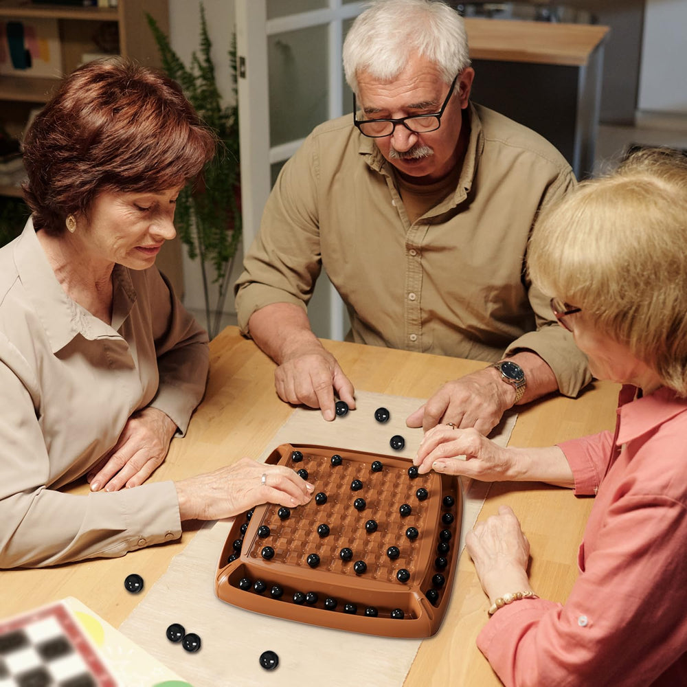 Hcusus Magnet Game Chess two players in action promoting shared fun.