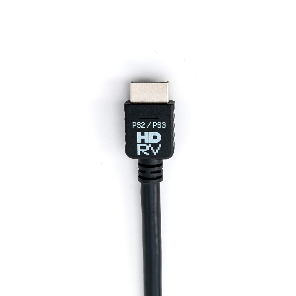 HD Retrovision 75Ω impedance helps maintain video fidelity at high resolutions.