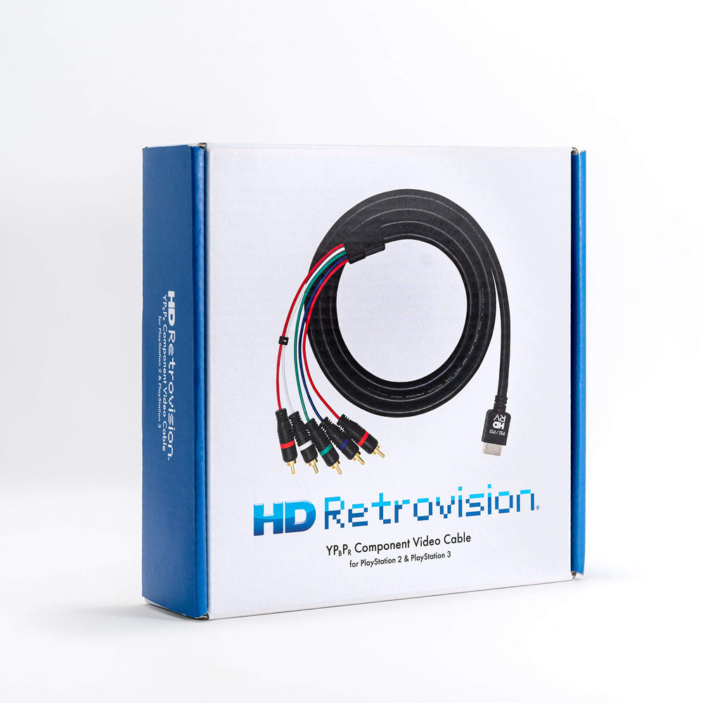 HD Retrovision shielding prevents cross-talk for clearer signal.