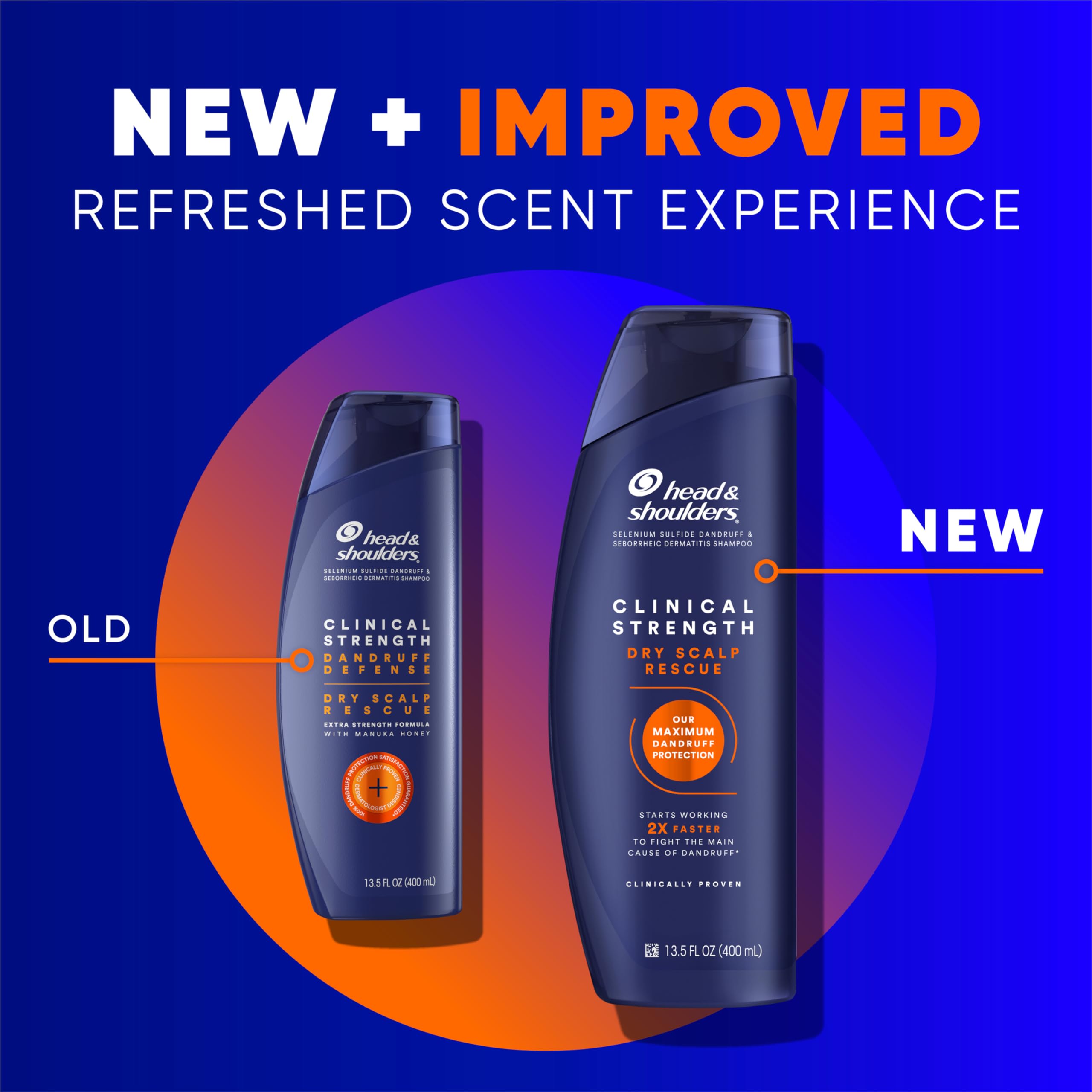 Head & Shoulders shampoo lather on hair demonstrating rich cleansing for flakes