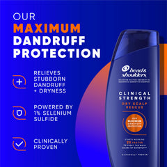 Head & Shoulders conditioner bottle paired with shampoo for soothing dry scalp care
