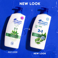 Head & Shoulders tea tree conditioner bottle for smoother, hydrated hair