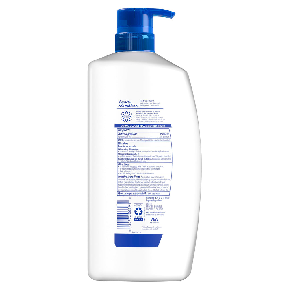 Bathroom setup with Head & Shoulders 2-in-1 for daily care