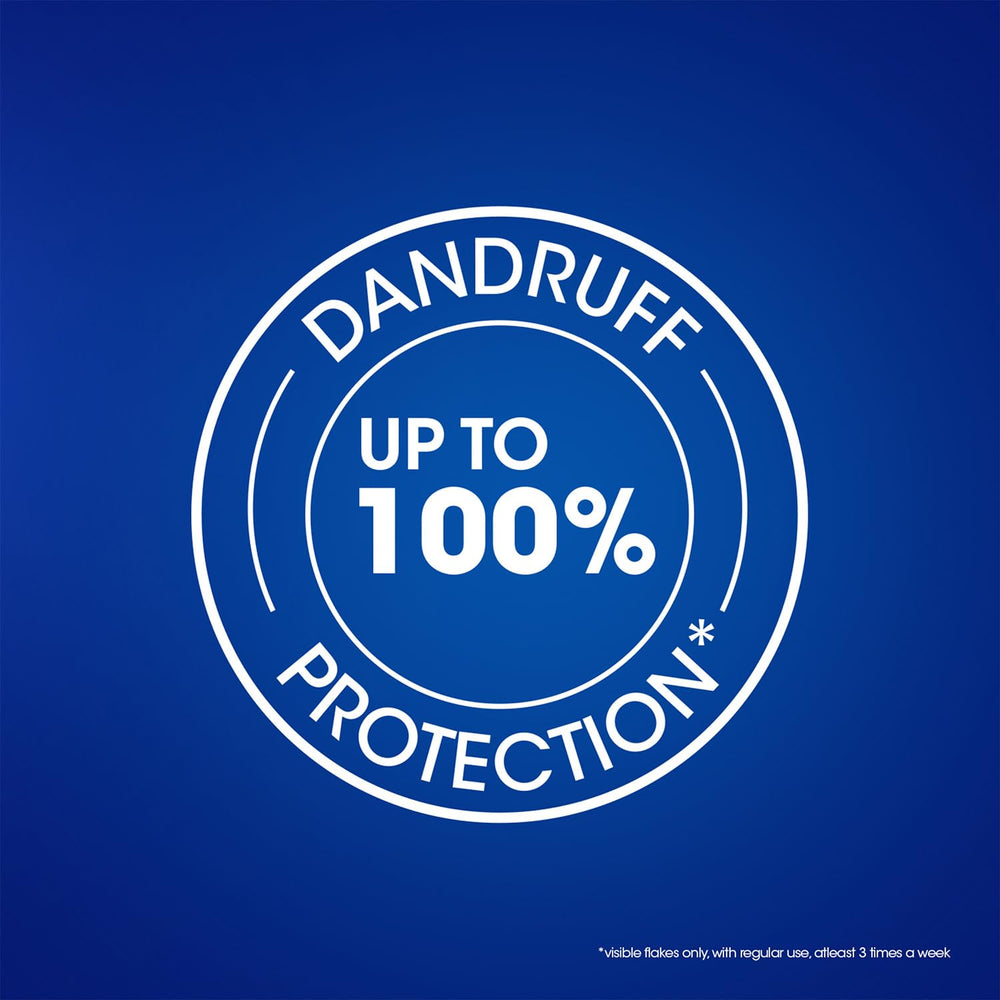 Head & Shoulders Anti Dandruff Cool Menthol Shampoo label visible on the bottle.