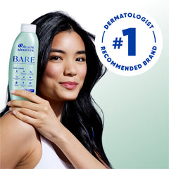 Head & Shoulders BARE ingredients label displays a nine-ingredient formula.