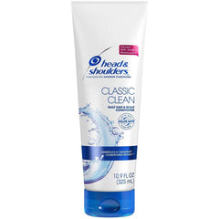 Head and Shoulders Classic Clean Dandruff Conditioner bottle front view for daily scalp care.