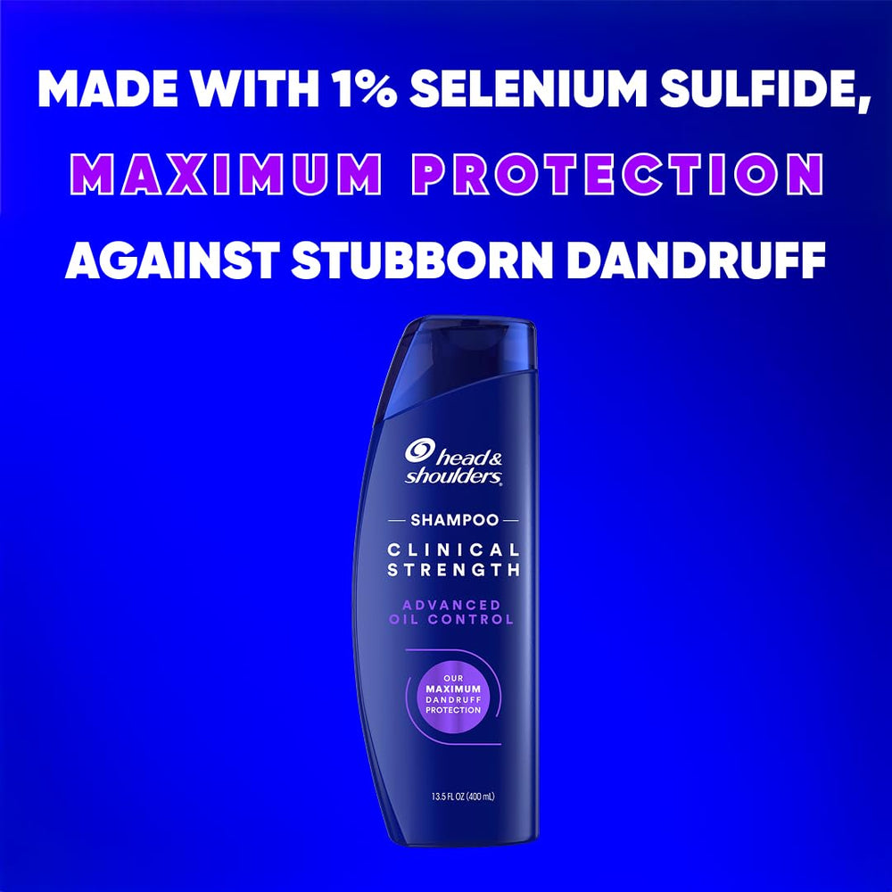 Head & Shoulders Clinical Strength lather with rich foam for clean hair after wash.
