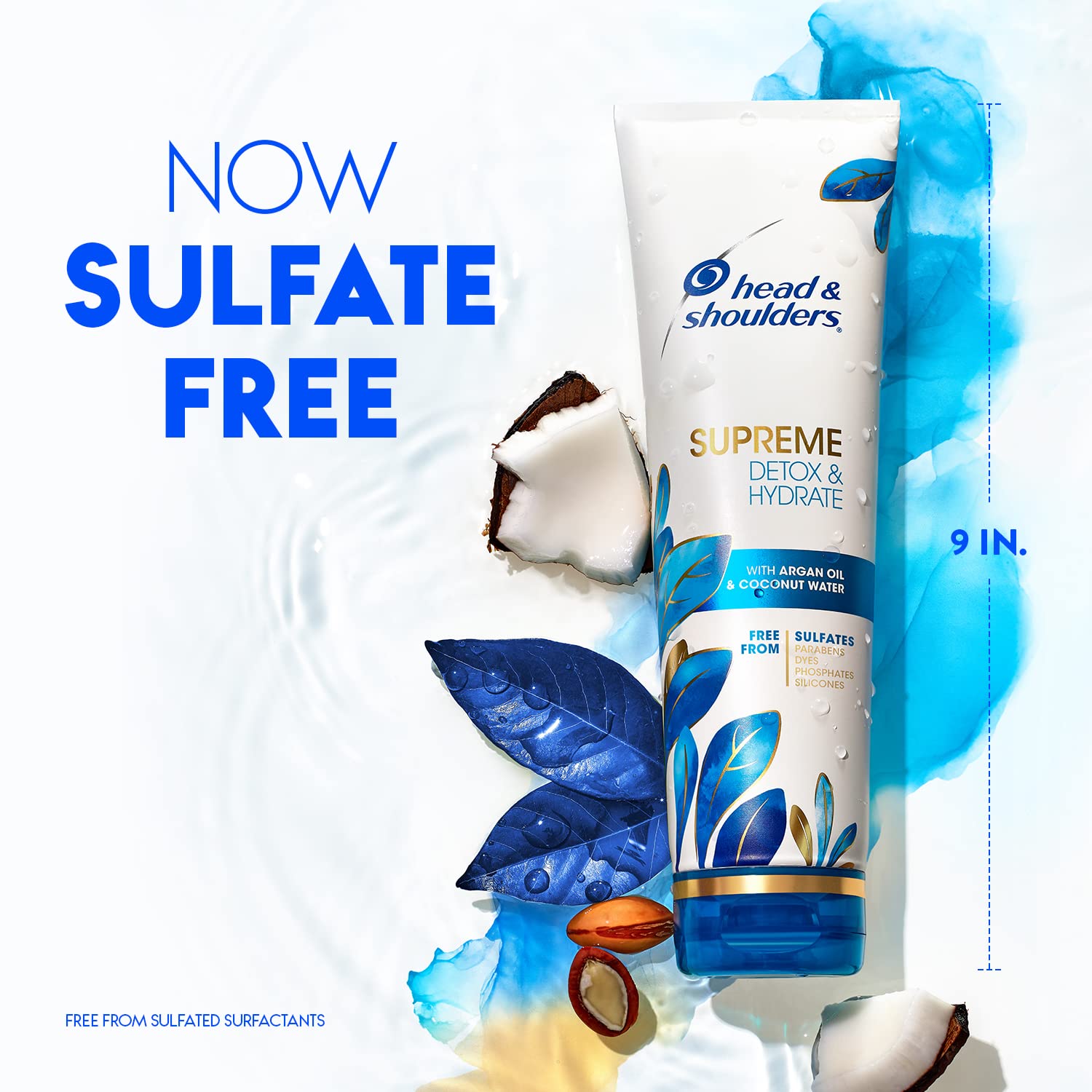 Hair looks softer and more manageable after using Head & Shoulders Supreme Detox & Hydrate
