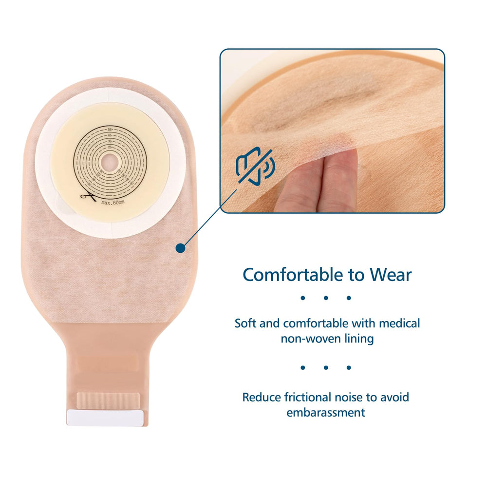 Heagimed skin-friendly hydrocolloid wafer for comfortable wear.