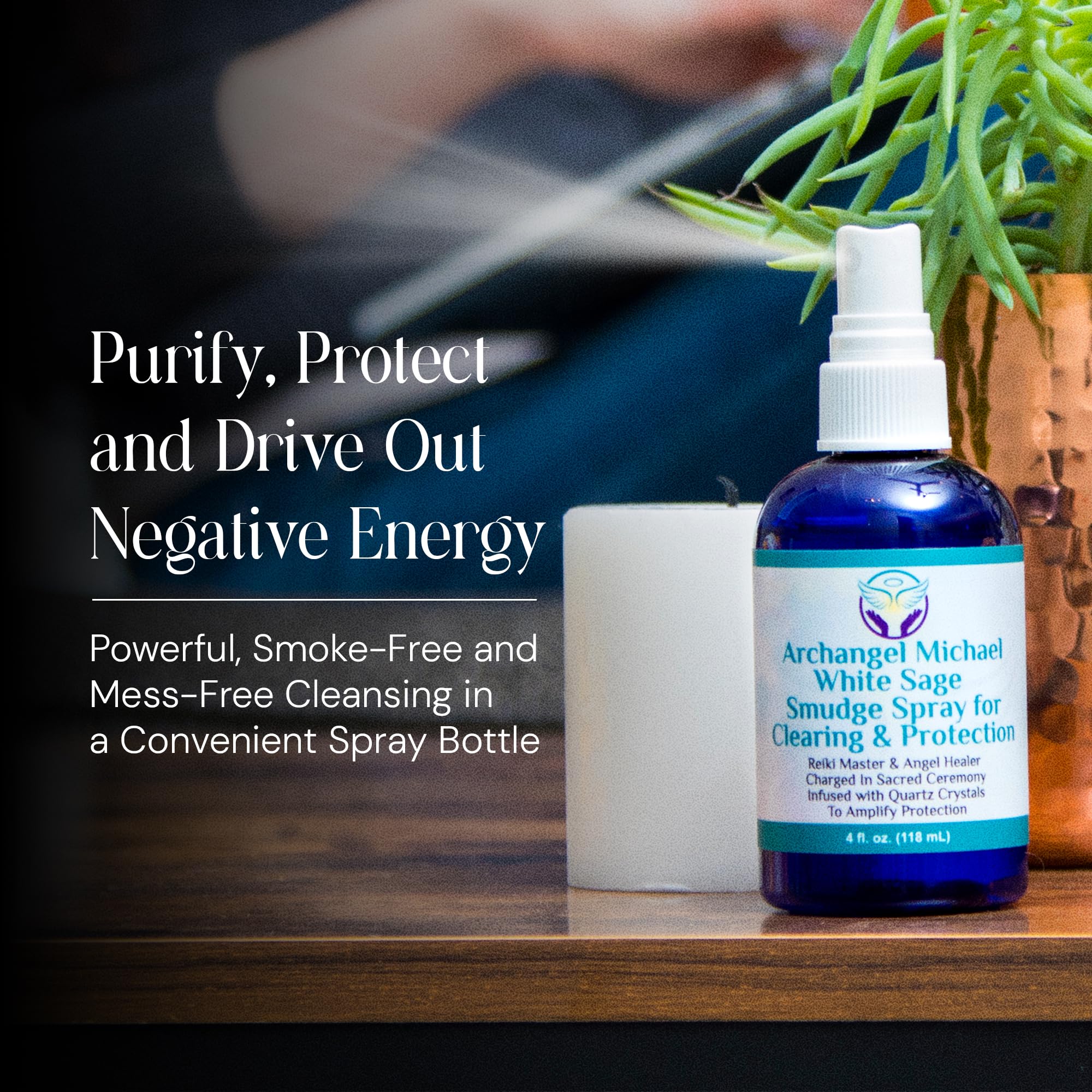 Heal The Masses White Sage Spray mist for indoor use