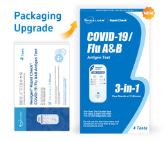 HEALGEN Rapid Check kit contents laid out for easy at-home setup.