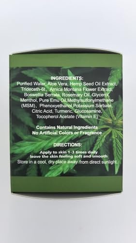 Healpark Arnica MSM Turmeric ingredients, natural blend supports skin vitality.