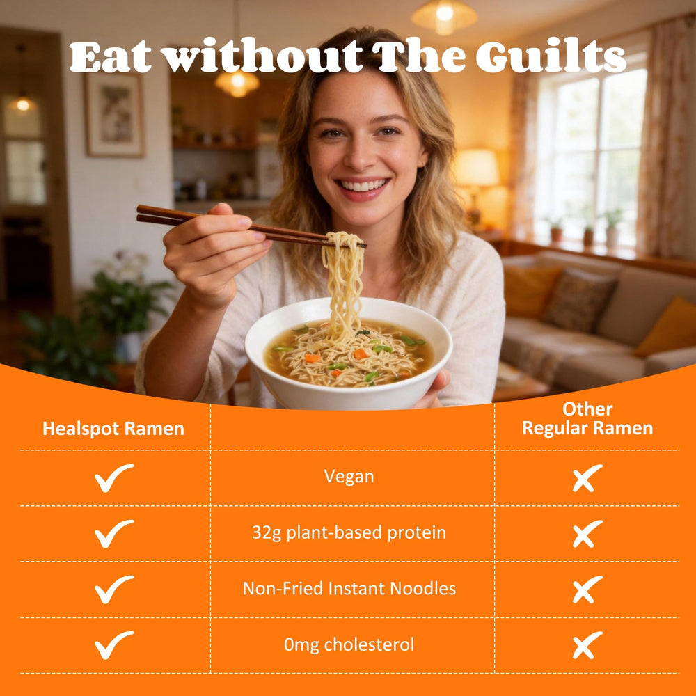 Healspot 32g protein per serving nutrition card