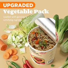 Healspot high-protein ramen smoky-beef-broth close-up highlights restaurant-quality taste quickly.