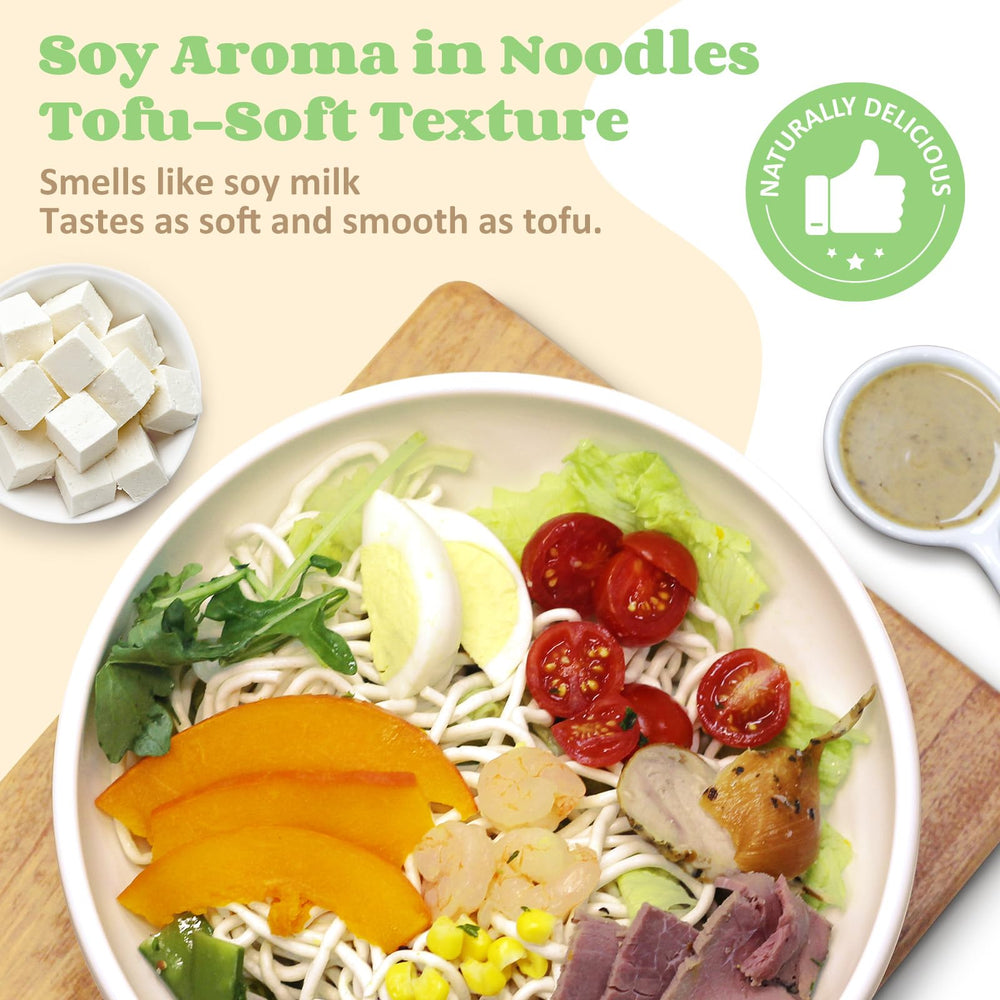 HealSpot Tofu Noodles cooking steps showcase quick two-minute prep.