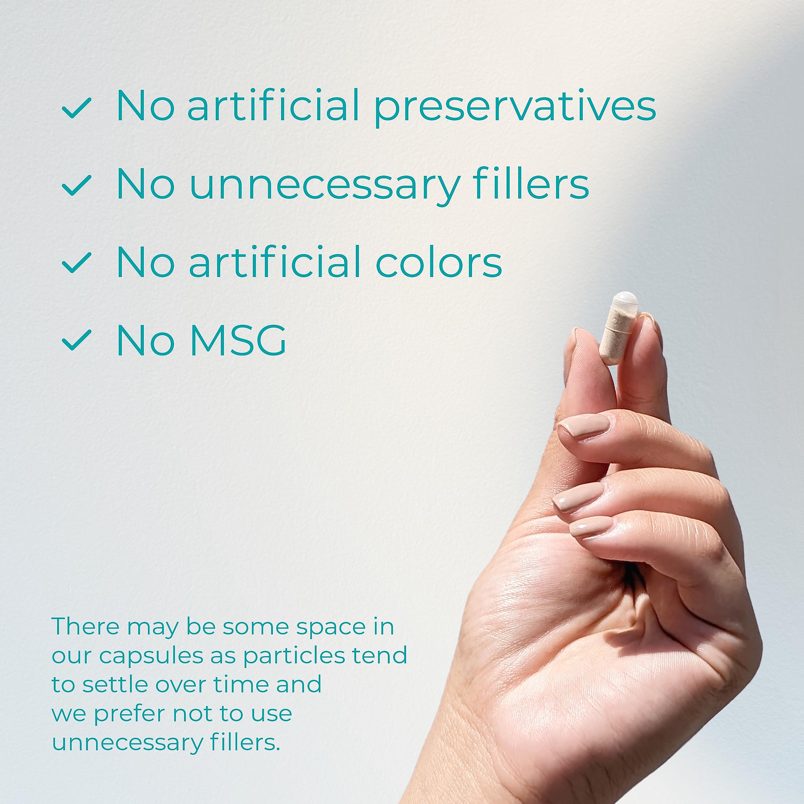 Health and Her perimenopause red clover capsule highlighting phytoestrogens
