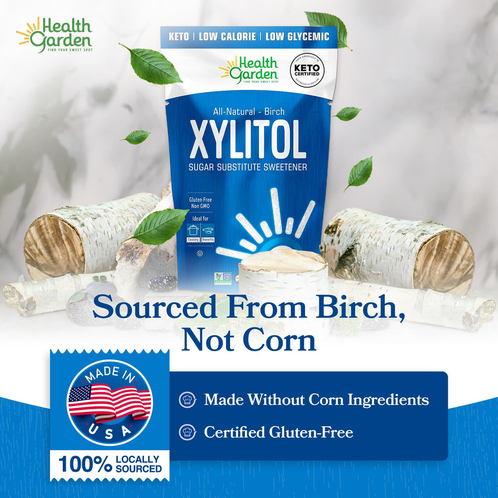 Health Garden Birch Xylitol in cold beverage delivers versatile sugar-like sweetness.