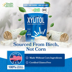 Health Garden Birch Xylitol in cold beverage delivers versatile sugar-like sweetness.