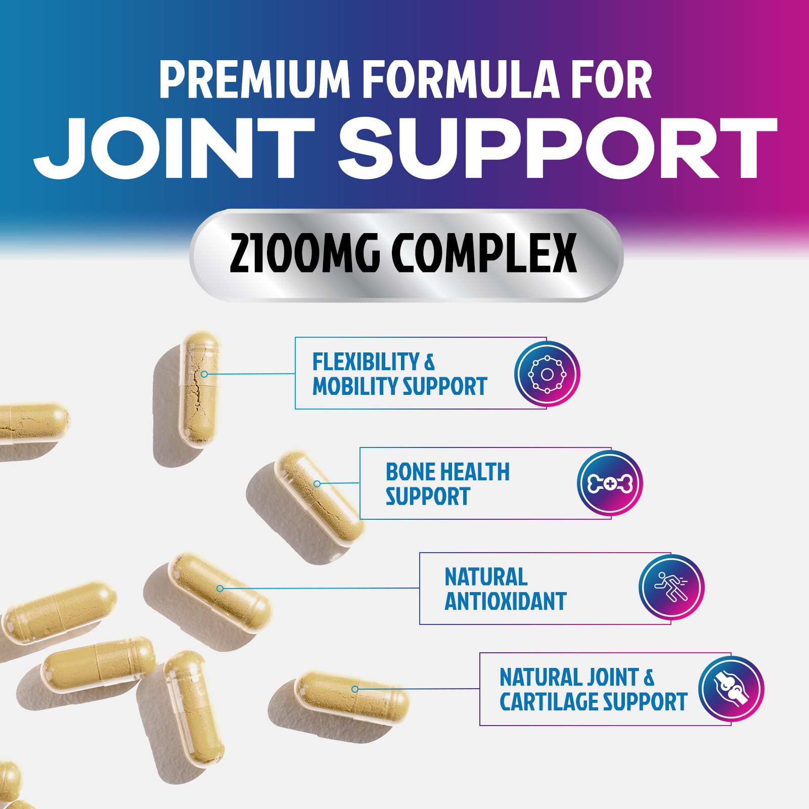 Diagram illustrating cartilage care and joint cushioning concepts for Health Nutrition Naturals.