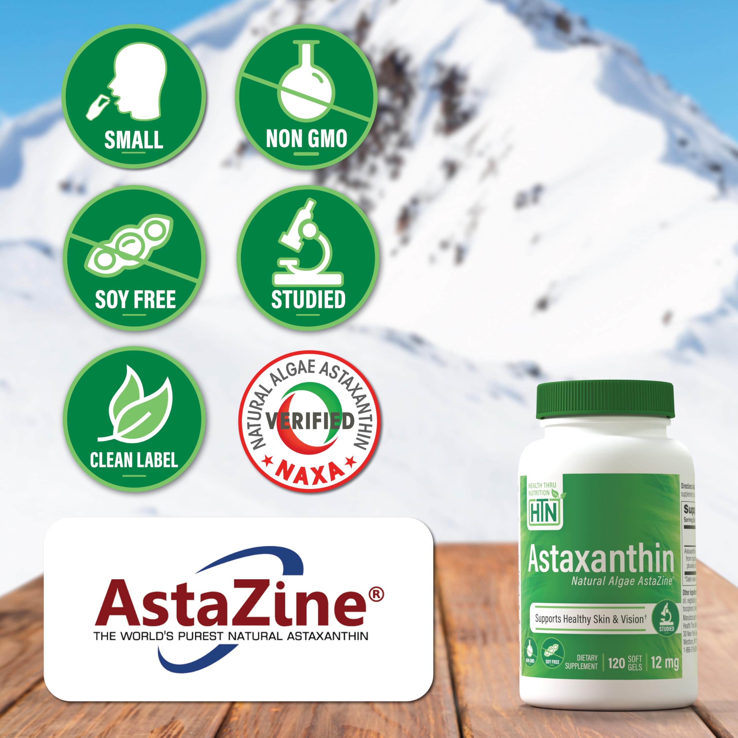 Health Thru Nutrition asta-zine algae origin, highlighting sustainable sourcing.