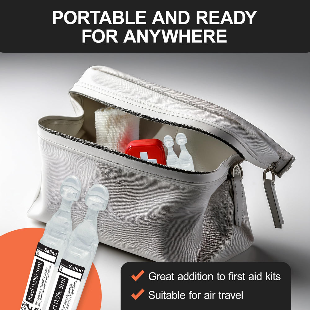 Healthcare Zoo preservative-free saline for everyday care.