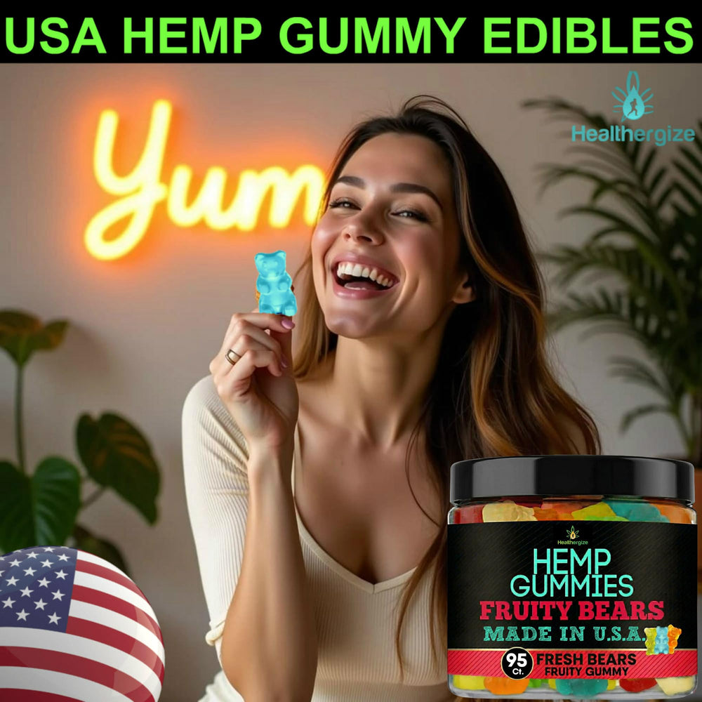 Healthergize hemp gummies tamper-proof seal for safety and freshness