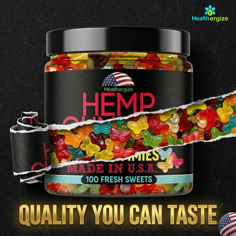 Healthergize hempseed oil quality focus on label