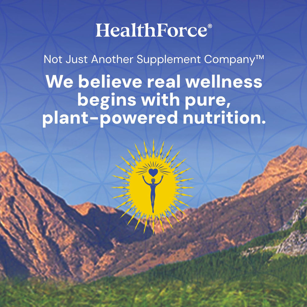 Eco-friendly packaging of HealthForce Liver Rescue reflects sustainable product design