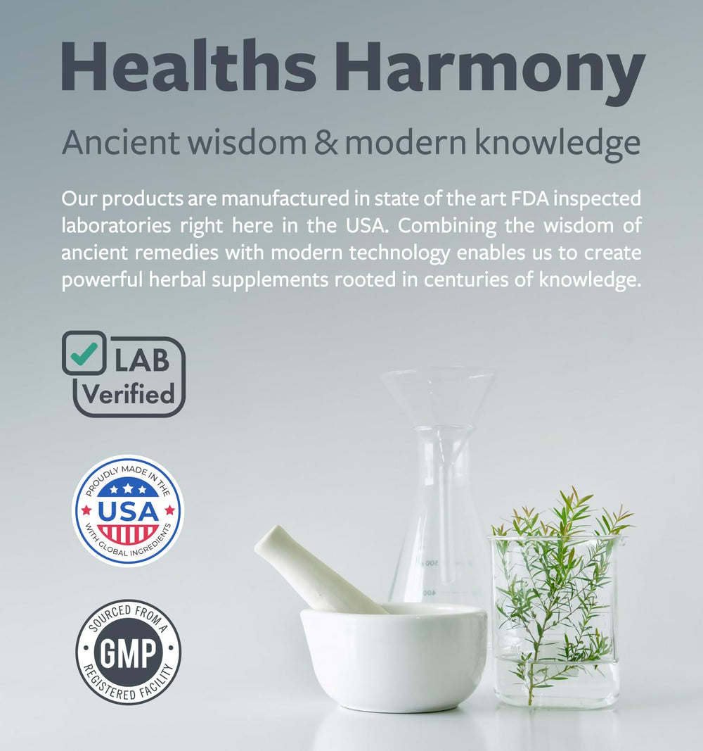 Healths Harmony oil may support hair and skin appearance.