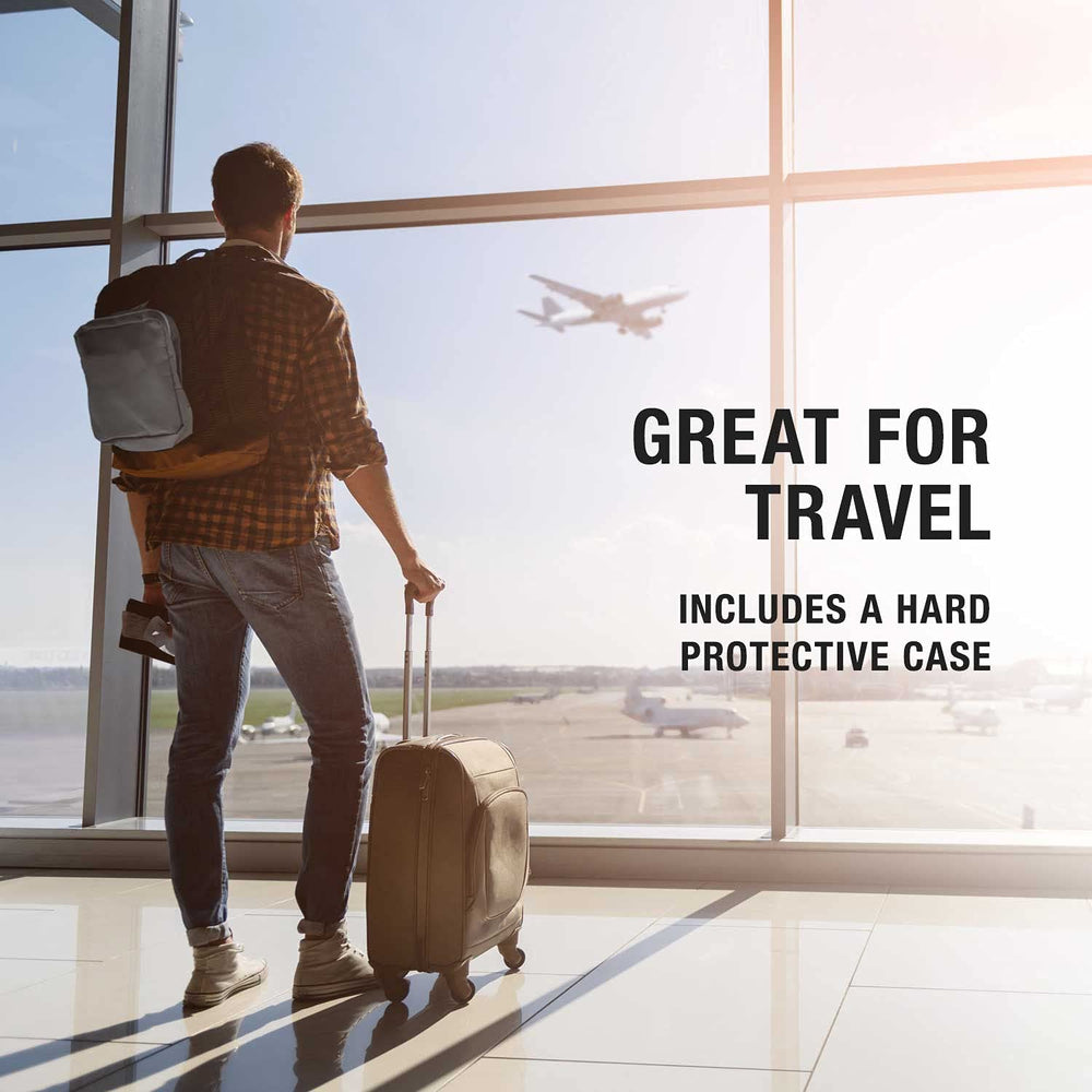 HealthSmart protective case for travel and storage.