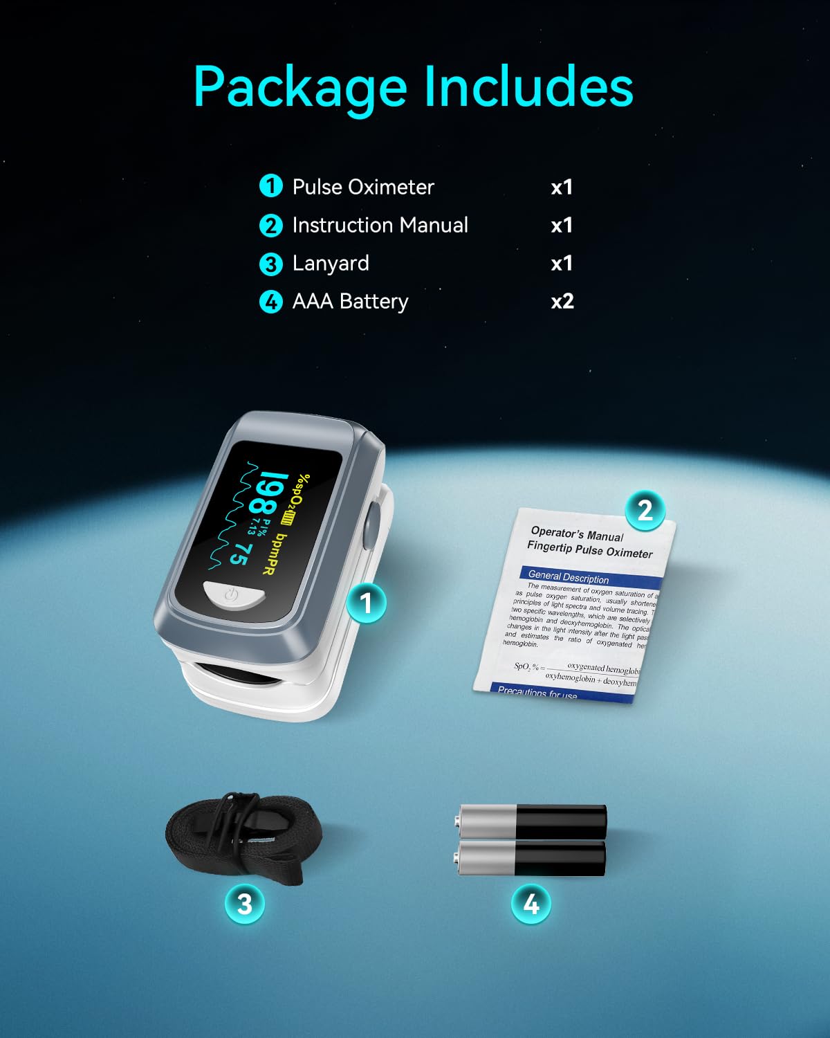 HealthTree device in use with finger inserted for fast, portable readings.