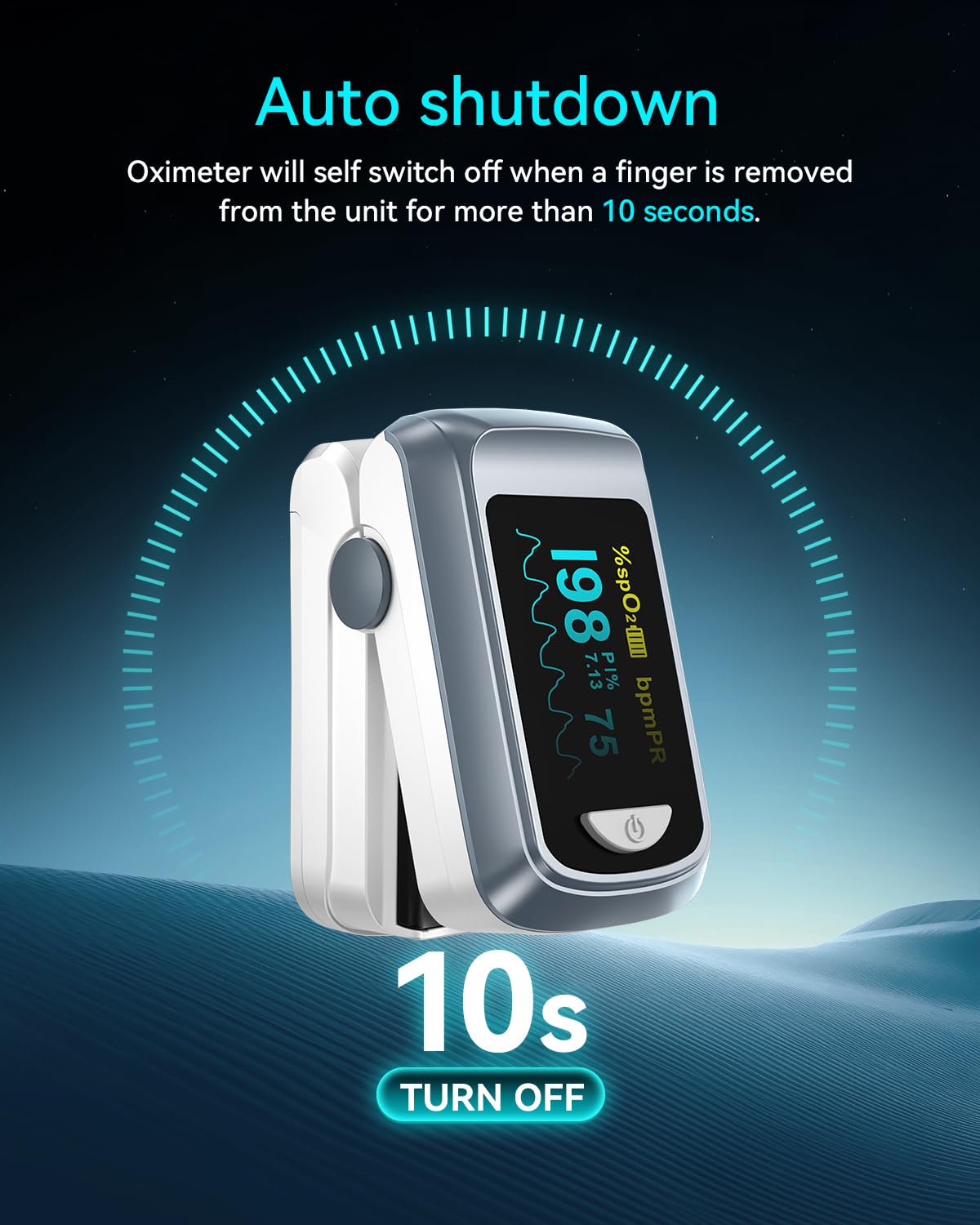 HealthTree powered by two AAA batteries enables use anywhere.