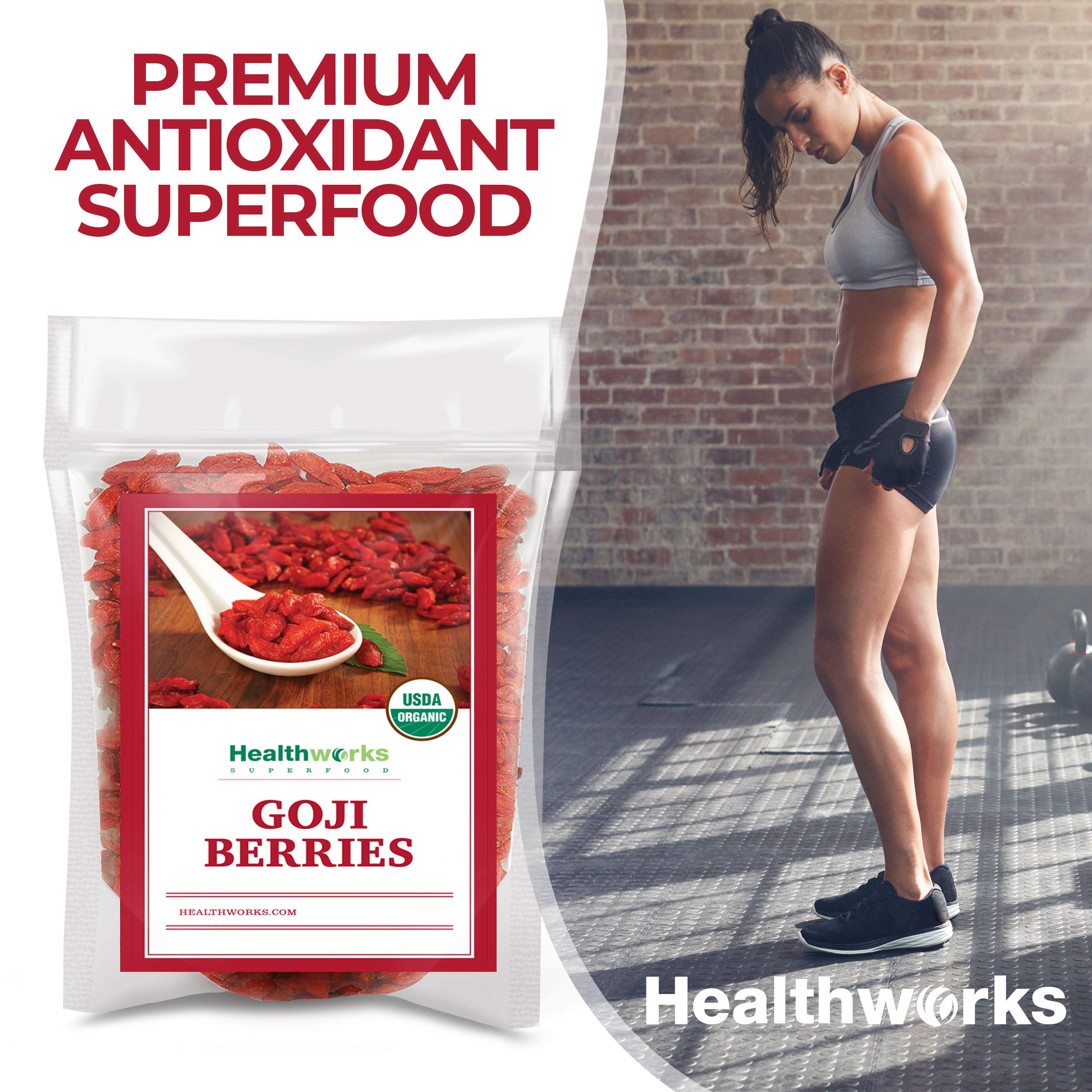 Healthworks Goji Berries added to cookies for fruity flavor and fiber.