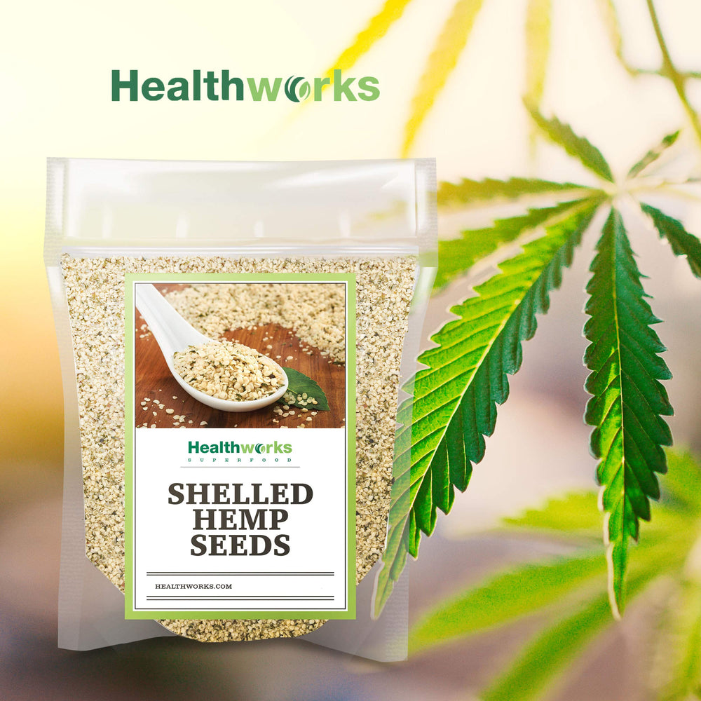 Healthworks hemp seeds from small sustainable farms.
