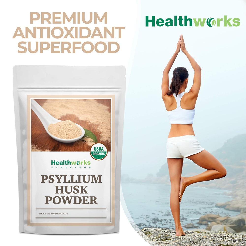 Healthworks Psyllium Husk Powder used in gluten-free baking
