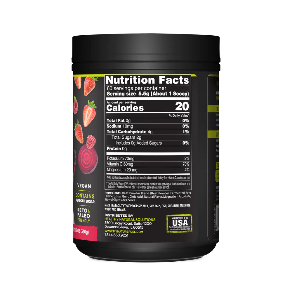 Healthy Delights Power Beets Powder athlete-use photo hints pre-workout benefits