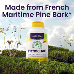 Healthy Origins Pycnogenol Les Landes forest origin label