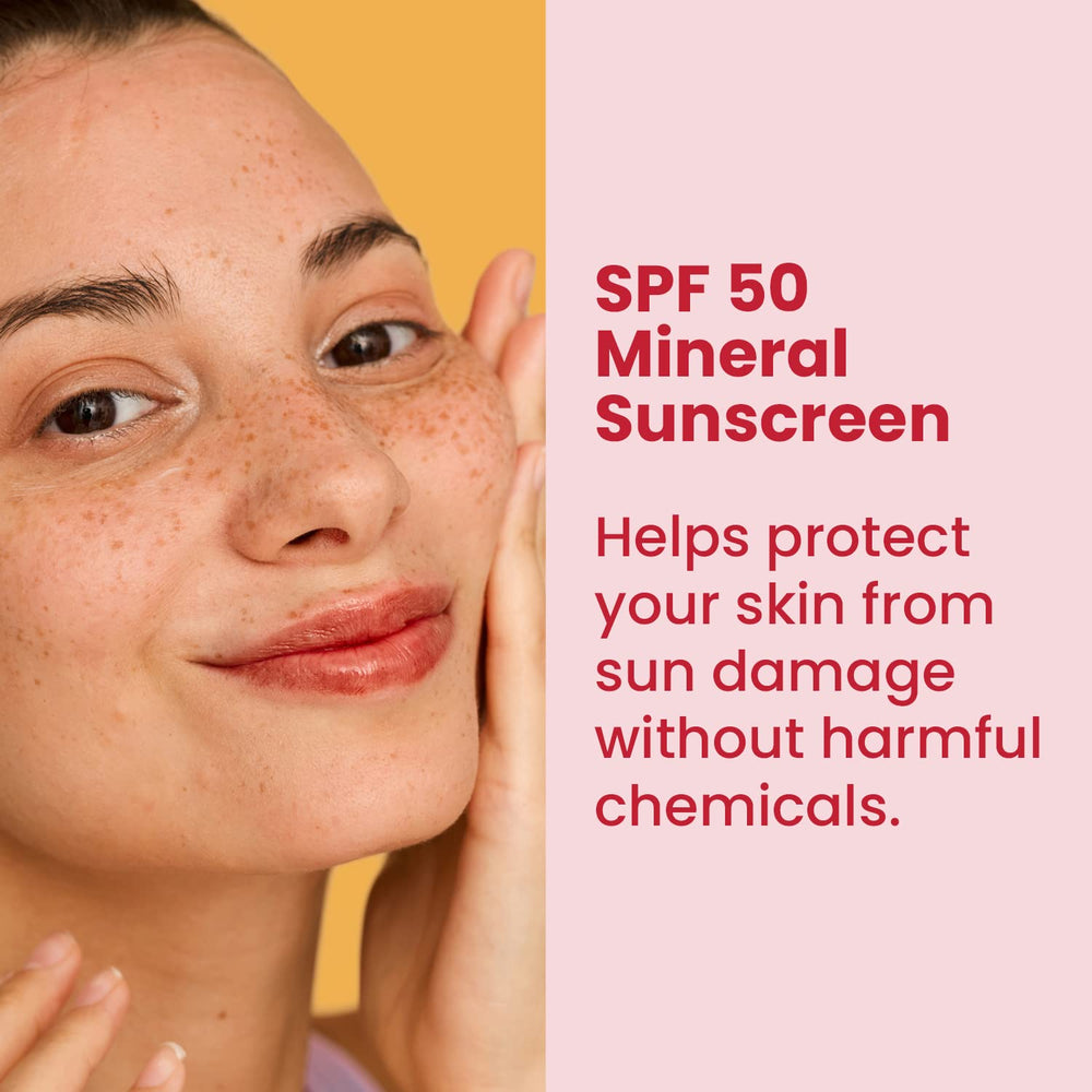 Healthy Skin Lab Protect sensitive skin-friendly formula on display.