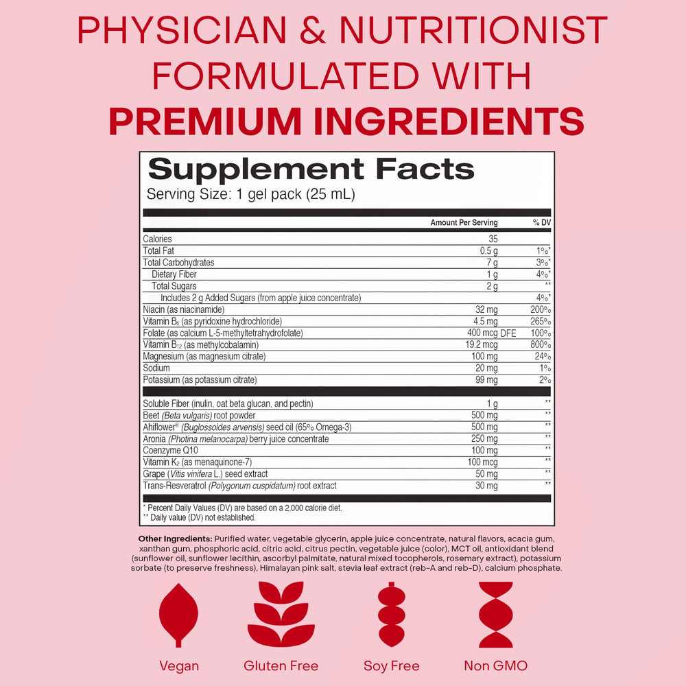 HealthyCell Heart and Vascular beet root powder highlights natural color and may support healthy circulatory function.