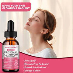Close look at Healtionist bottle label and details
