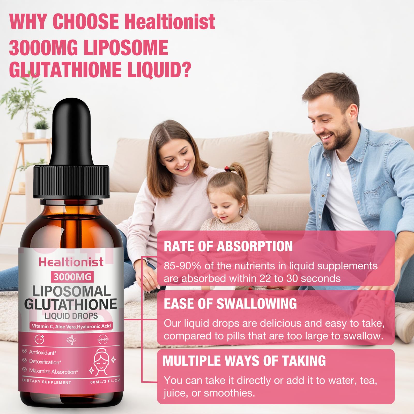 Packaging scene of Healtionist 2-pack liposomal drops